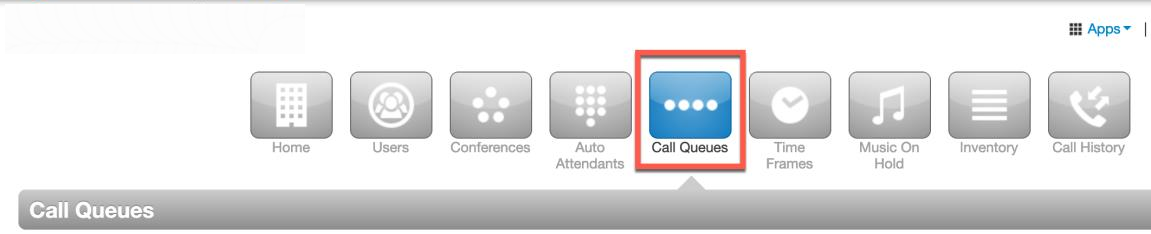 PrimeCall screenshot: call queues - agents