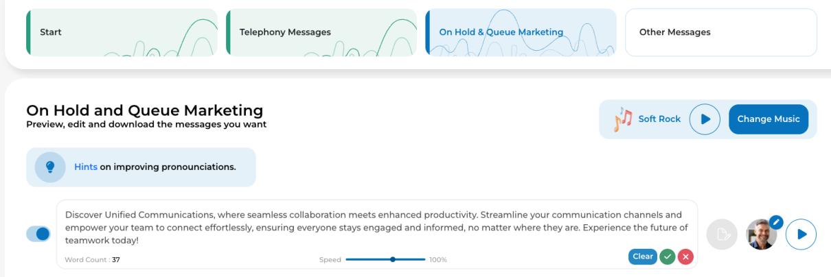 PrimeCall screenshot: voice ai studio - walkthrough