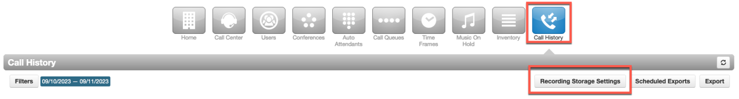 PrimeCall screenshot: call recording - remote